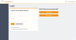 Desktop Screenshot of network.archermedia.co.uk